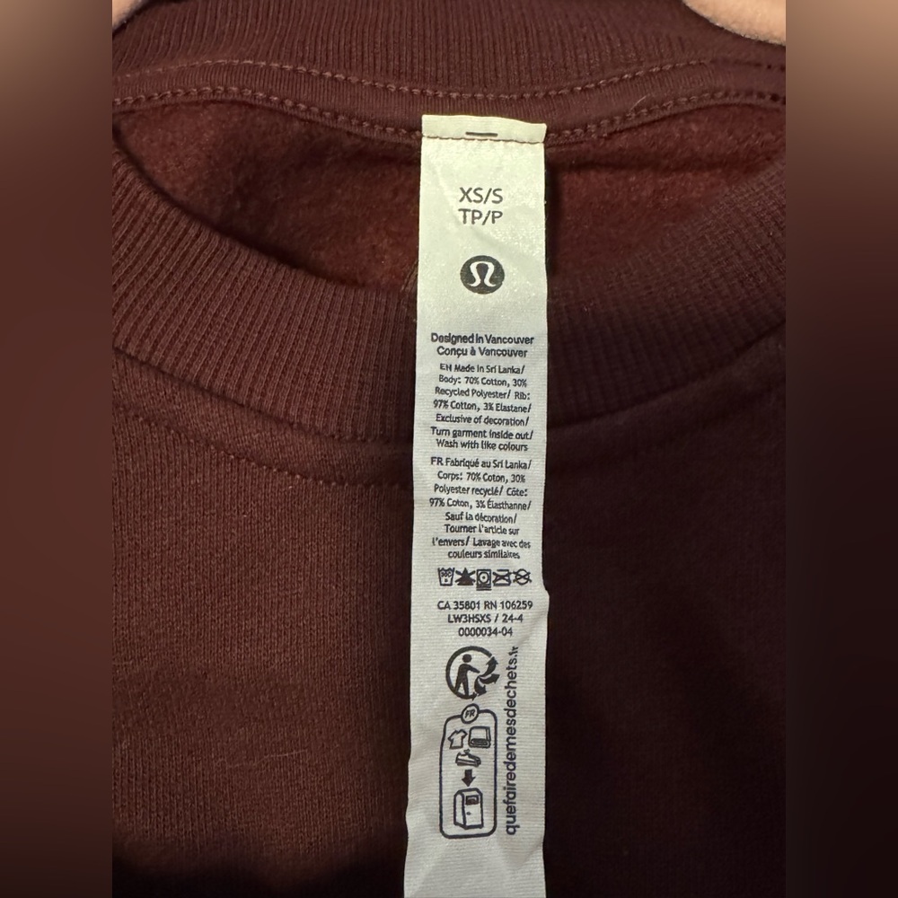 Lululemon Scuba Oversized Pullover Sweatshirt - Picture 3 of 6